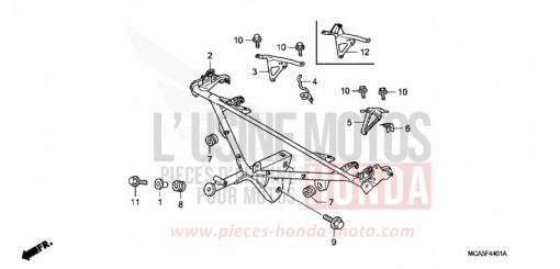 WINDLAUFSTREBE (GL18006/7/8) GL18006 de 2006